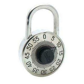 DYRP7SP CARDED PADLOCK COMBINA