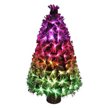 Hometown Holidays 54630 Fireworks Fiber Optic, 8-3/4 in L, Christmas, PVC, Ombre, Shiny