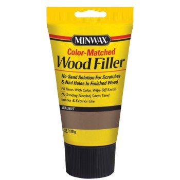 Minwax 448530000 Wood Filler, Solid, Walnut, 6 oz