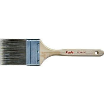 Purdy Syntox Flat 402625 Trim Brush, Nylon Bristle, Flat Thin Handle