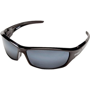 Edge SR117 Non-Polarized Safety Glasses, Unisex, Polycarbonate Lens, Full Frame, Nylon Frame, Black Frame