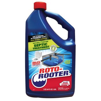 Roto-Rooter 351272 Septic Treatment, Liquid, Characteristic, 64 oz