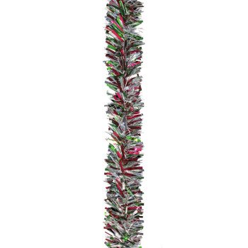 Holidaytrims 3581430 Holiday Garland, 10 ft L, Green/Red