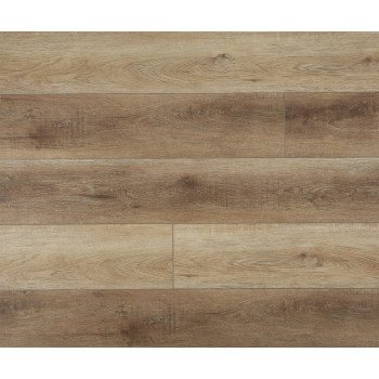 Healthier Choice Flooring CVP102G03 Luxury Plank with Pad, Chardonnay, 48 in L, 7 in W, Beveled Edge, SPC