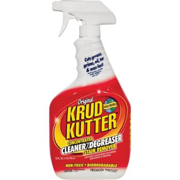 Krud Kutter KK326 Cleaner and Degreaser and Stain Remover, 32 oz, Spray Dispenser, Liquid, Mild