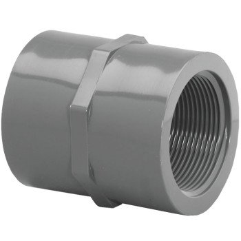 Lasco 830020BC Pipe Coupling, 2 in, FIP, PVC, SCH 80 Schedule