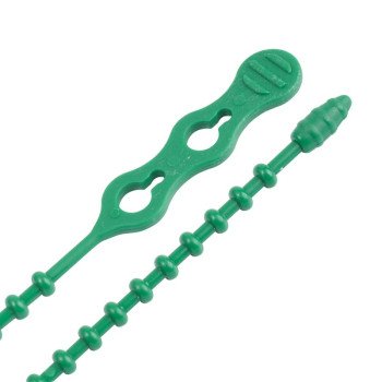 GB 45-8BEADGN Cable Tie, Resin, Green