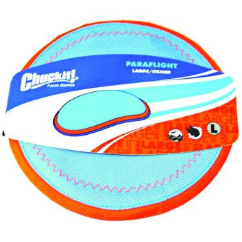 Chuckit! 221301 Dog Toy, L, Nylon/Rubber, Blue/Orange