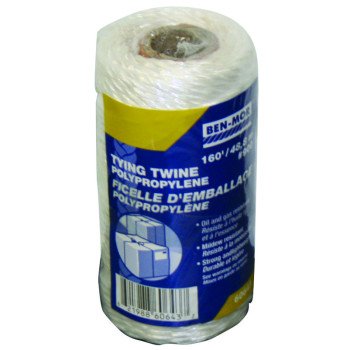 60643 TWINE PP PACK WHITE160FT