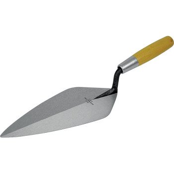 Marshalltown 33 11.5 Brick Trowel, 11-1/2 in L Blade, 5 in W Blade, Steel Blade, Wood Handle