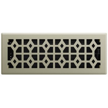 Imperial RG3464 Floor Register, Polystyrene, Satin Nickel