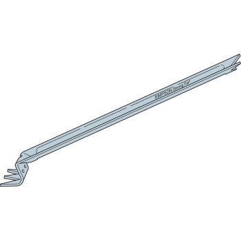 Simpson Strong-Tie NCA NCA2X8-16 Nailless Compression Bridging, 15-1/4 in L, 0.69 in W, 2 x 8, 2 x 14 in Post/Joist