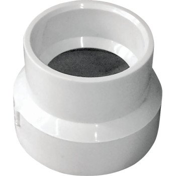 Canplas 193022 Reducing Coupling, 2 x 1-1/2 in, Hub, PVC, White