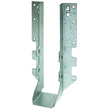 Simpson Strong-Tie LUS Series LUS210Z Joist Hanger, 7-13/16 in H, 1-3/4 in D, 1-9/16 in W, Steel, ZMAX, Face