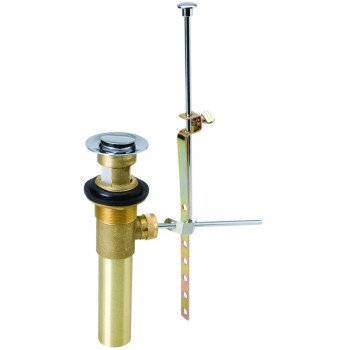 B & K 127-006 Drain Assembly, Brass, Chrome