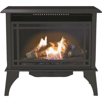 Comfort Glow Gas Products GSD2846 Vent Free Gas Stove, 28-1/4 in W, 32 in H, 30,000 Btu Heating, Natural Gas, Propane