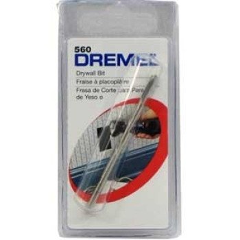 Dremel 560 Cutting Bit, 1/8 in Dia, 1-1/2 in L, 1/8 in Dia Shank, HSS