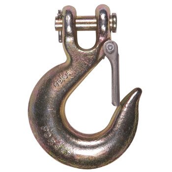 Ben-Mor 70950 Clevis Slip Hook, 1/4 in, 70 Grade, Gold Chromate