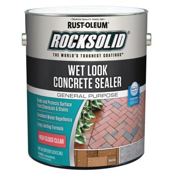 Rust-Oleum 317927 Concrete Sealer, Clear, Liquid, 1 gal