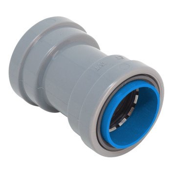 Southwire SIMPush 65083401 Conduit Coupling, 1/2 in Push-In, 1.41 in Dia, 2.32 in L, PVC