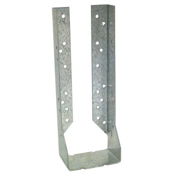 Simpson Strong-Tie HUC HUC412 Hanger, 10-5/16 in H, 2-1/2 in D, 3-9/16 in W, 4 x 12 in, Steel, Galvanized