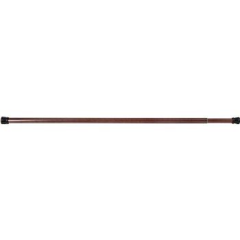 ProSource SD-SR36-VB Shower Curtain Rod, 7-1/2 lb, 36 to 63 in L Adjustable, 1 in Dia Rod, Steel, Venetian Bronze