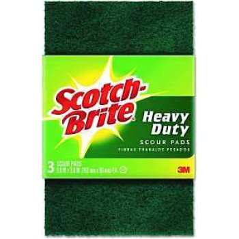 Scotch-Brite 226-5 Heavy-Duty Scour Pad, 6 in L, 3.8 in W