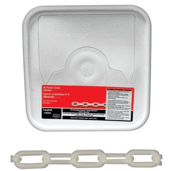 Campbell 099-0846 Decorator Chain, #8, 138 ft L, Plastic