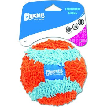 Chuckit! 213201 Dog Toy, M, Chenille, Blue/Orange