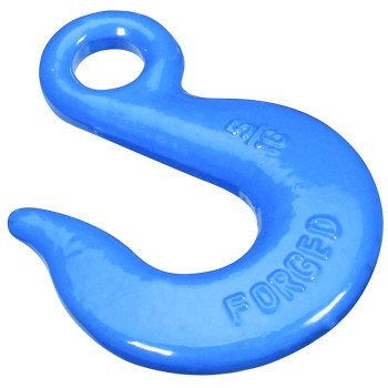 National Hardware 3243BC Series N177-345 Eye Slip Hook, 5/16 in, 3900 lb Working Load, Steel, Blue