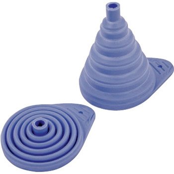 Chef Craft 21653 Collapsible Funnel, 3 in Dia, Plastic