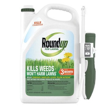 Roundup 5020210 Weed Killer, Liquid, Spray Application, 1.33 gal