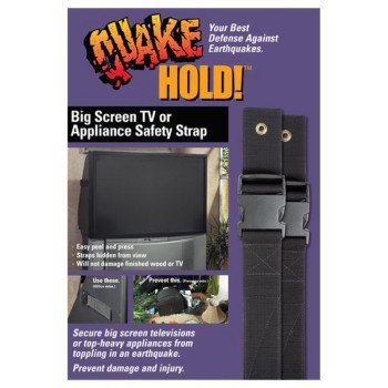 QuakeHold 4508 Adjustable Appliance Strap, Nylon, Wall Mounting