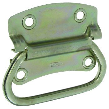 National Hardware SPB175 Series N226-886 Chest Handle, 4.23 in L, 3-1/2 in W, Steel, Zinc