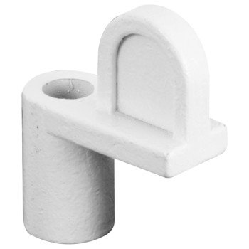 Make-2-Fit PL7893 Window Screen Clip with Screw, Alloy, Painted, White, 12/PK