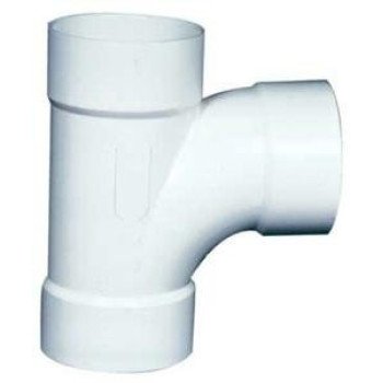 IPEX 040155 Pipe Tee Wye, 3 in, Hub, PVC