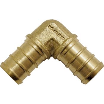 Apollo CPXE12 Pipe Elbow, 1/2 in, 90 deg Angle, Brass