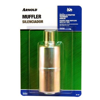 Arnold M-110 Small Engine Muffler, 3/4 in Inlet