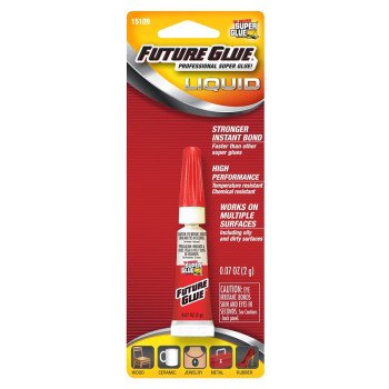 The Original Super Glue 00615 TV1 Super Glue, Liquid, Characteristic, Clear, 2 g, Tube