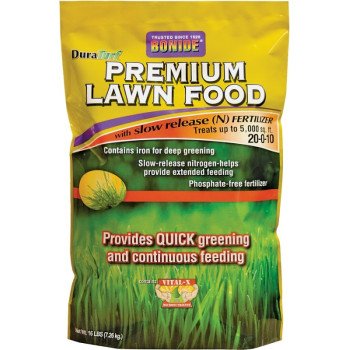 Bonide 60462 Lawn Fertilizer, Granular, Fertilizer, 16 lb Bag