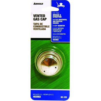 Arnold GC-125 Gas Cap, 6.2 to 6/12, For: Briggs & Stratton 2 to 4 hp Engines Horizontal and Vertical Engines