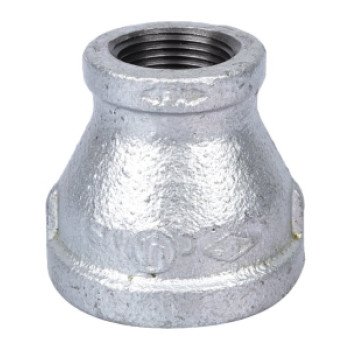 ProSource 24-11/4X3/4G Reducing Pipe Coupling, 1-1/4 x 3/4 in, Threaded, Malleable Steel, SCH 40 Schedule