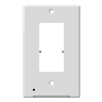 Westek LumiCover LCR-CDDO-W Nightlight Wallplate, 1-1/4 in L, 4-1/2 in W, 1 -Gang, Plastic, White