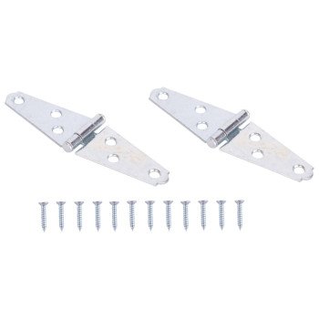 ProSource LSH-Z02-C2PS Strap Hinge, 1.2 mm Thick Leaf, Steel, 180 Range of Motion