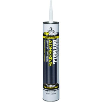 Titebond PROvantage 5342 Drywall Adhesive, Light Beige, 28 oz Cartridge