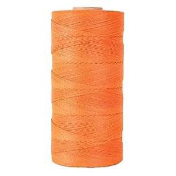 Baron 20364 Twine, #18 Dia, 525 ft L, 13 lb Working Load, Nylon/Poly, Orange