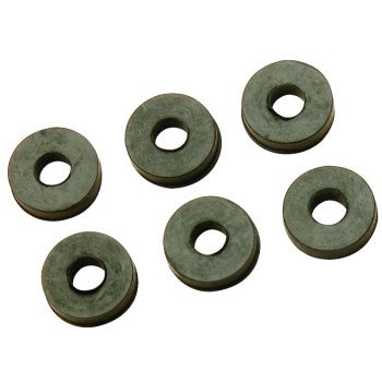 Plumb Pak PP805-36 Faucet Washer, 3/8L, 11/16 in Dia, Rubber, For: Sink and Faucets