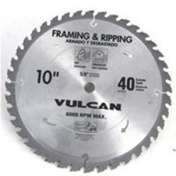 Vulcan 415721OR Circular Saw Blade, 10 in Dia, 5/8 in Arbor