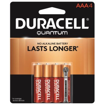 66249 DURACELL AAA BATTERY 4PK