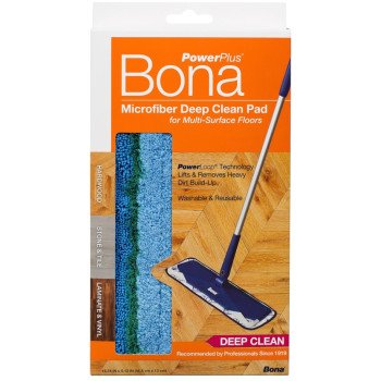 Bona PowerPlus AX0003495 Cleaning Pad, Microfiber Cloth